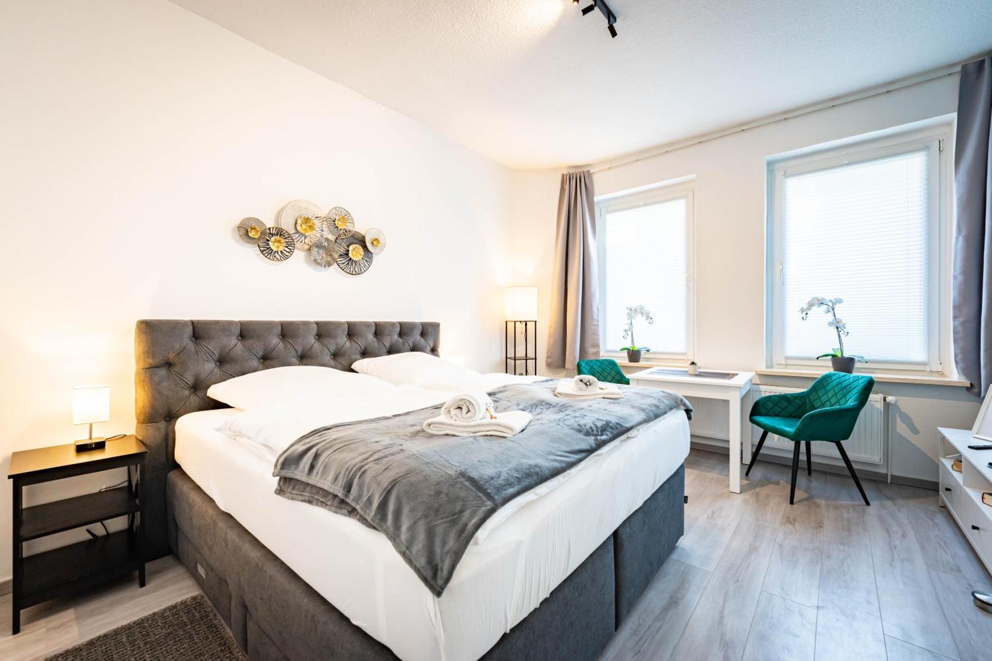 Apartmento Blue Magdeburg - Zentral - Wifi - Netflix Exterior photo