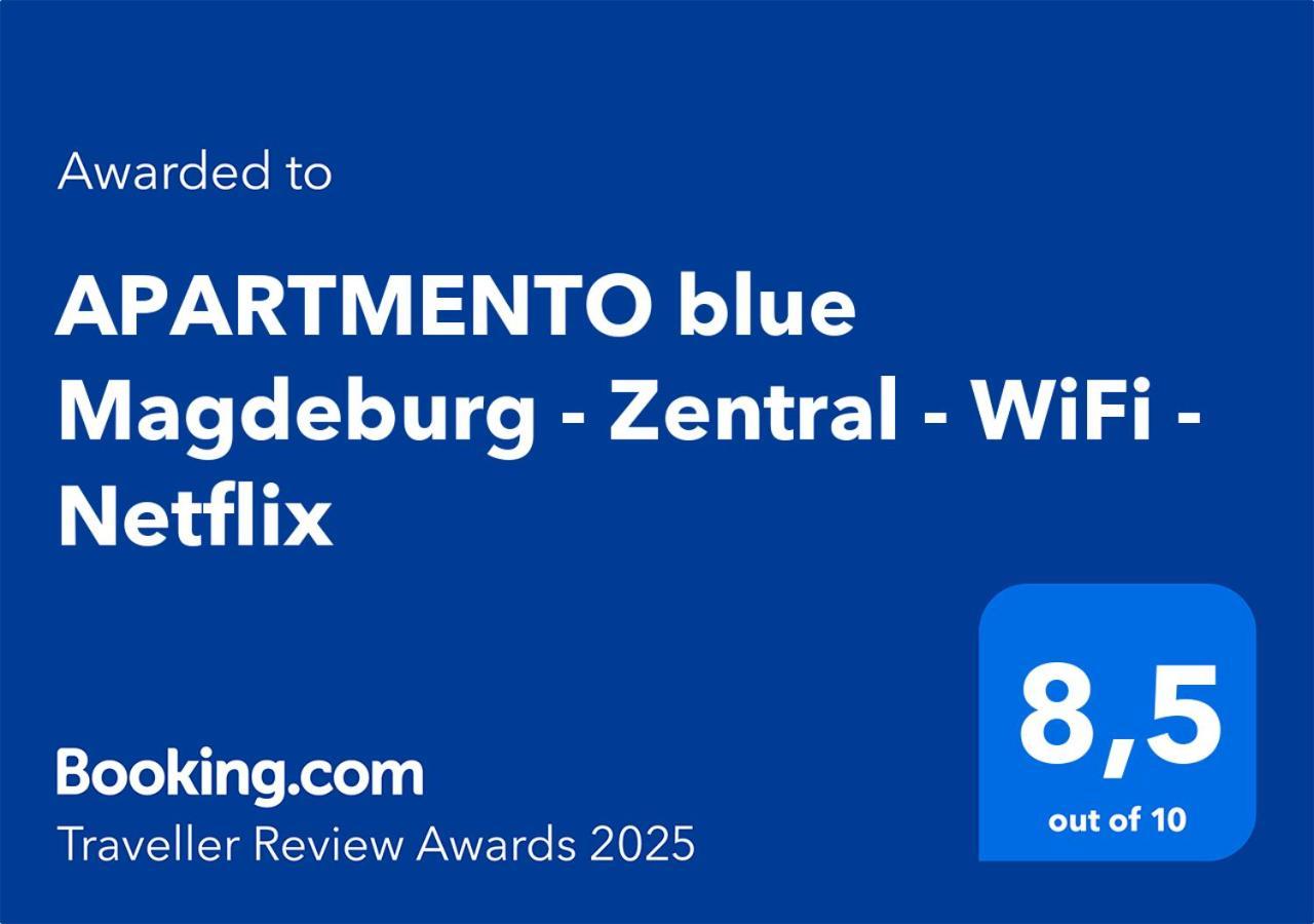Apartmento Blue Magdeburg - Zentral - Wifi - Netflix Exterior photo